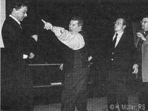 Puntila bei einem seiner gefürchteten Wutanfälle © RS mue