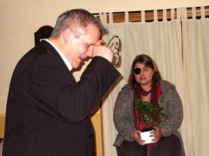 Großkotz Ludwig und die psychisch angeschlagene Magdalena. © OVTP / gp