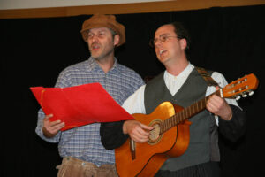 Das "Penzberger-" und "St. Johannisrainer Lied" der "Gebrüder Rasinger" kamen wieder zu Ehren - © Stadt Penzberg