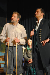 Die geballte Wirtschaftskompetenz vor dem Amtsgericht. © OVTP / rh