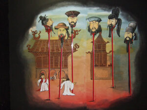 Das Liebelingshobby von Prinzessin Turandot: Dumme Fragen stellen und dann die ratlosen Männer köpfen lassen © OVTP / gp