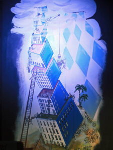 Der Turmbau zu Babel auf Boarisch © OVTP / gp, ph, R. Zila, A. Schmidt