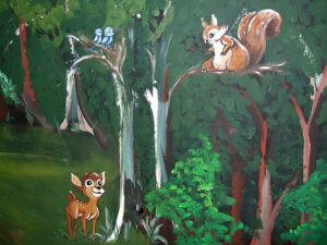 Die märchenhaften Kulissen unserer Bühnenmaler © OVTP / gp