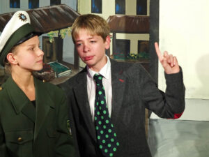 Bürgermeister und Polizei haben alles im Griff. © OVTP / gp