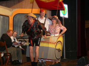 Woiferl Sacher und Evi bei den Paralympics in Peking © RS / la