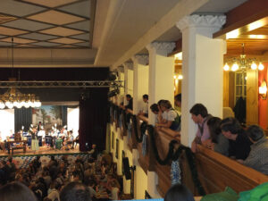 Das letze Mal: Die Stadthalle vor ihrem Großumbau - © OVTP / gp