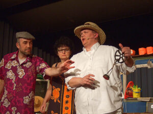 Der Wutbürger greift nach dem Kulturpreis. © OVTP / gp