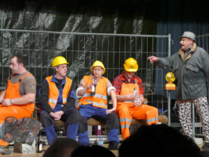 Auf der Baustelle Innenstadt: Lange Brotzeit © OVTP / rue