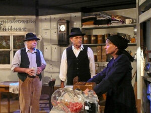 Der Bürgermeister mit Gustl bei der Suitnerin © OVTP / rue