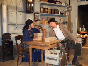 Fuhrmann Hansgirgl bringt Waren und Neuigkeiten © OVTP / rh