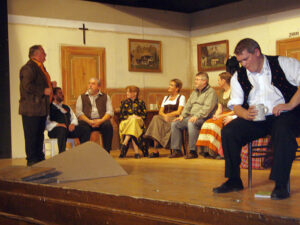 Die erste Probe mit neuem Regisseur © OVTP