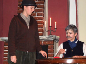 Noch behandelt Scrooge seinen Buchhalter schlecht. © OVTP / gp