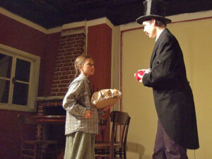 Scrooge denkt um und hilft! © OVTP / gp