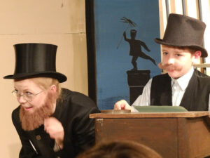 Im Bankhaus, in dem der Vater arbeitet, geht es nur um Profit. © OVTP / gp