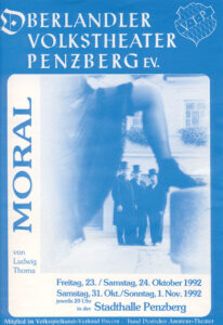 Das verfängliche Plakatphoto von „Moral“ (1992) © OVTP