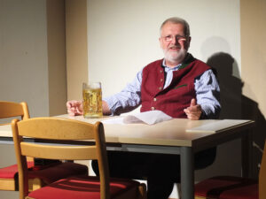 J. M. Lippl erzählt über einen Penzberger im Himmel © OVTP / mib