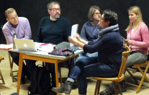 Die Vorstandschaft berichtet. © OVTP / gp