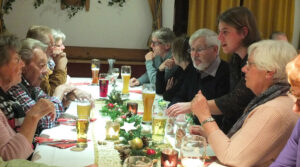 Viel Gesprächsstoff über gute alte Zeiten und das kommende Jahr © OVTP / gp