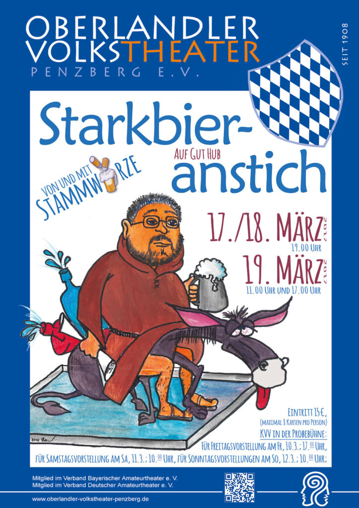 Plakat Stakrbieranstich 2017 © OVTP / gp; Zeichnung: F. Born