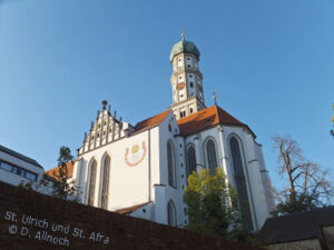 St. Ulrich und St. Afra - gleichzeitig die Diözesanheiligen © D. Allnoch / OVTP