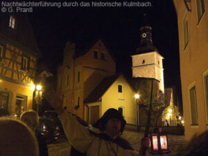 Nachtwächterführung durch das historische Kulmbach © G. Prantl / OVTP
