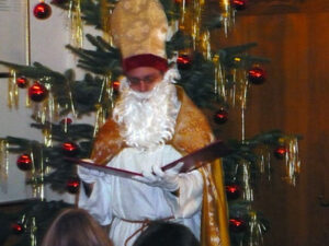 Nikolaus bei der Weihnachtsfeier © OVTP