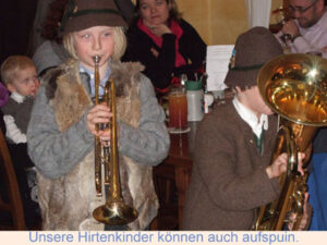 Unsere Hirtenkinder konnten auch aufspuin. © G. Prantl OVTP