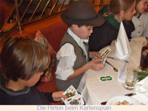 Ja sauba! De Hirten dean Kartenspuin! © G. Prantl / OVTP
