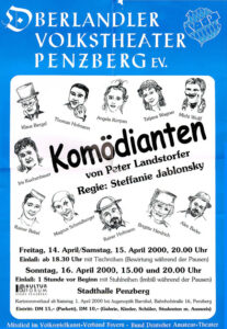 Mehr über den Artikel erfahren Die Komödianten