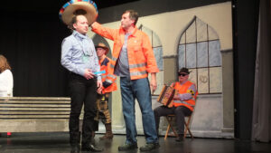 Mario von den "Amoris" kommt am Bahnof an. ©gp/ovtp