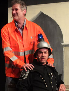 Wiggal und ein Bauhofmitarbeiter ©gp/ovtp