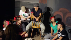 Scipio und seine Straßenkinder hausen in einem alten Kino. © G. Prantl /ovtp