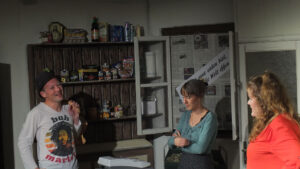 Die Mädels sind aufgeflogen, aber wer ganz unten ist, dem steht die Welt offen. ©gp/ovtp