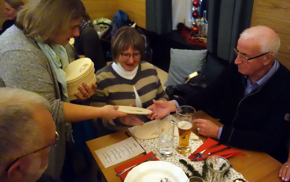 Die Weihnachts-Brotzeitbrettl © gp/ovtp