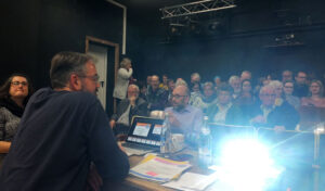 Mitgliederversammlung in der Probebühne ©gp/ovtp