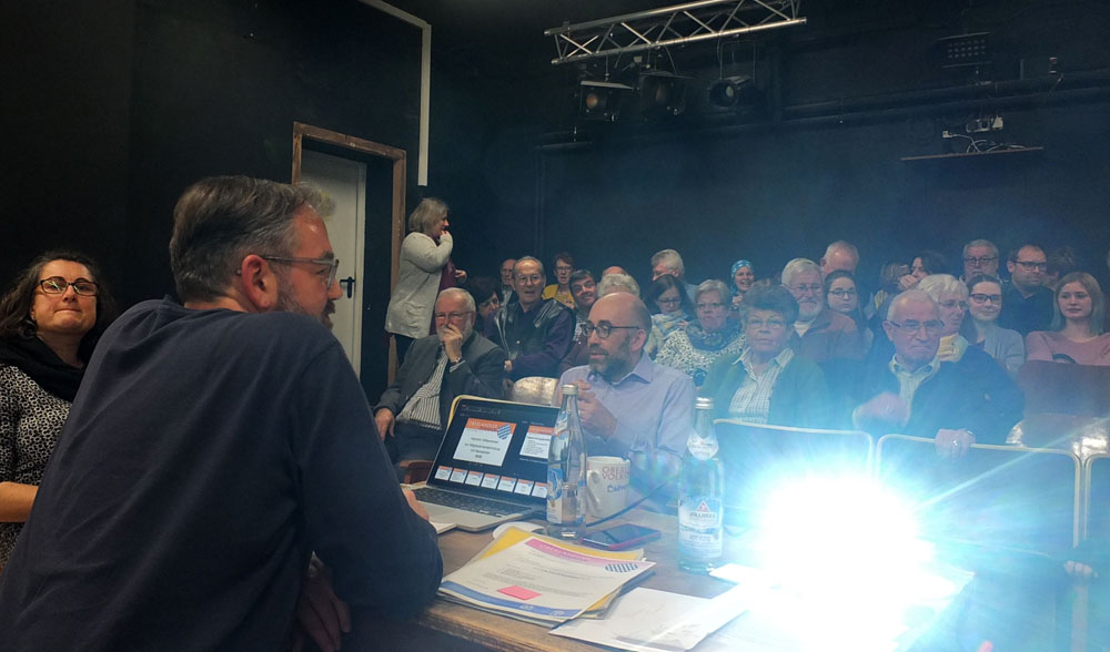 Mitgliederversammlung in der Probebühne ©gp/ovtp