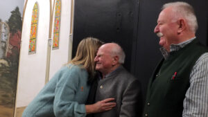 Do gfreit se da Kurt - wia wenn'sn grod warm bodt hättn. ©gp/ovtp