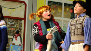 Pippi plündert den Weihnachtsbaum