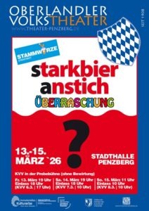 Mehr über den Artikel erfahren Starkbier-Anstich 2026 – Überraschung!